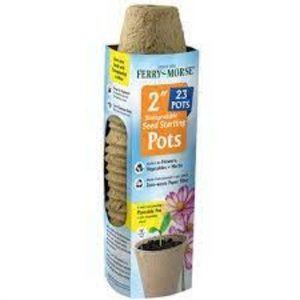 23Pk Ferry-Morse 2.25 in. W X 2.25 in. L Plant Pot Seed Starter